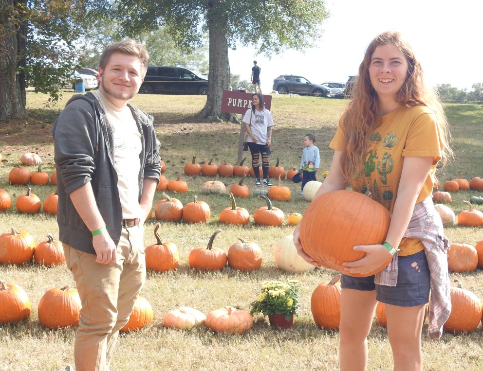 HP at the corn maze